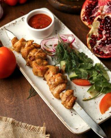Шашлык из курицы